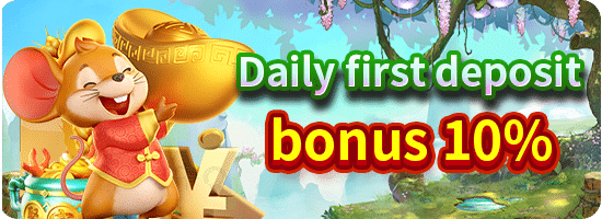 Daily First Deposit Bonus 10%